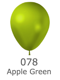 couleur ballon latex publicitaire metalic apple green