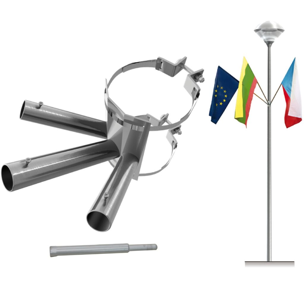 Bannière pour poteau en bois professionnel