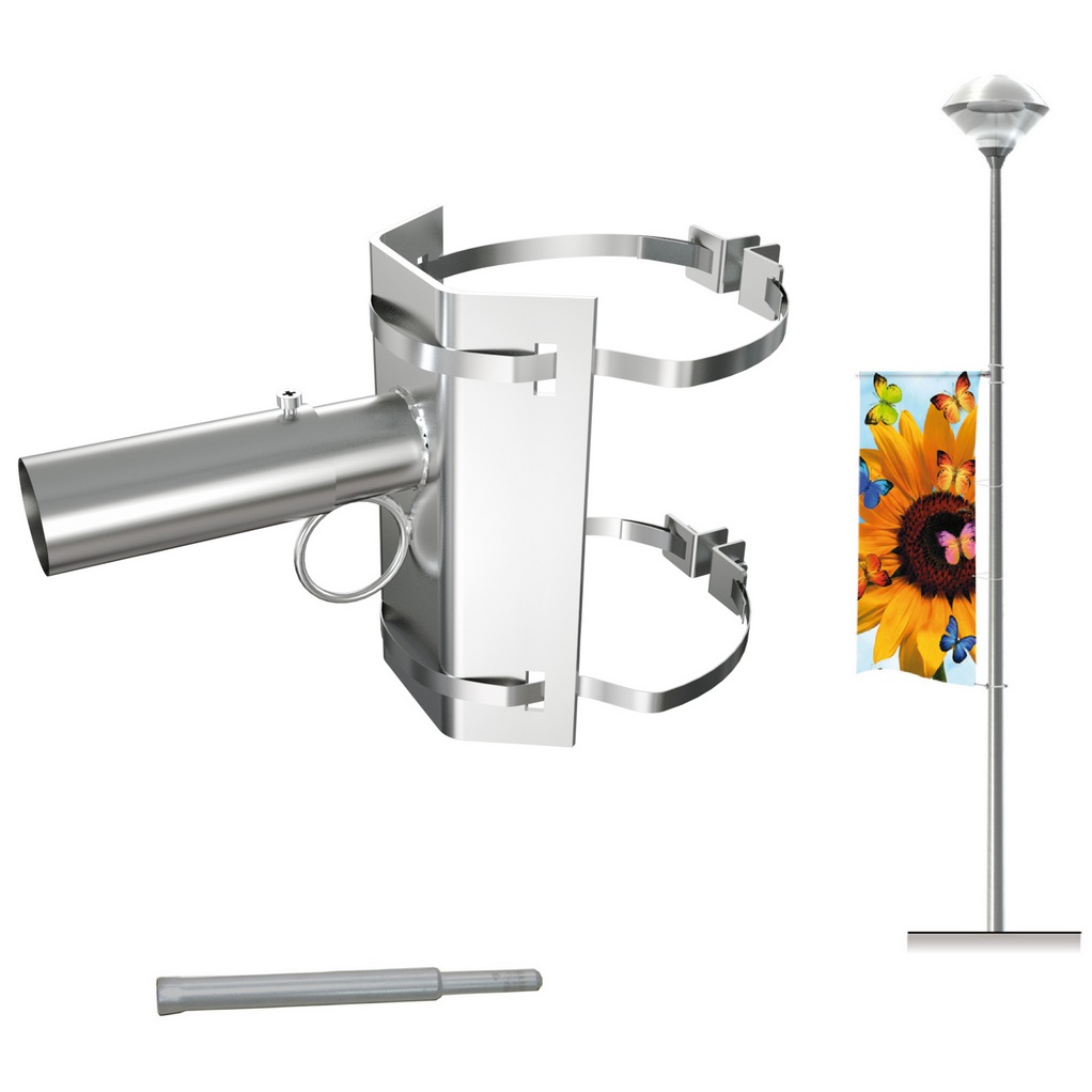 Pavillon pour poteau en marbre représentatif