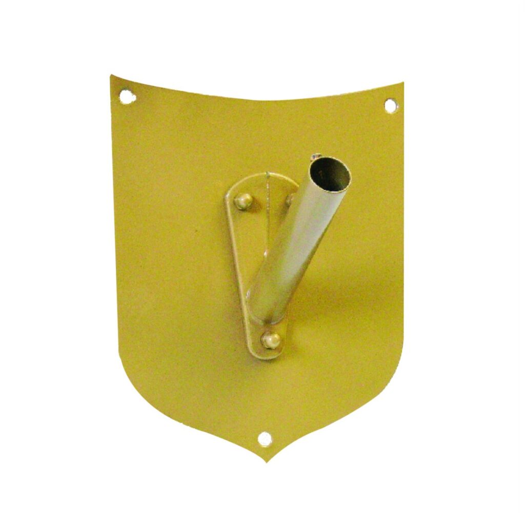 support mural pour drapeau