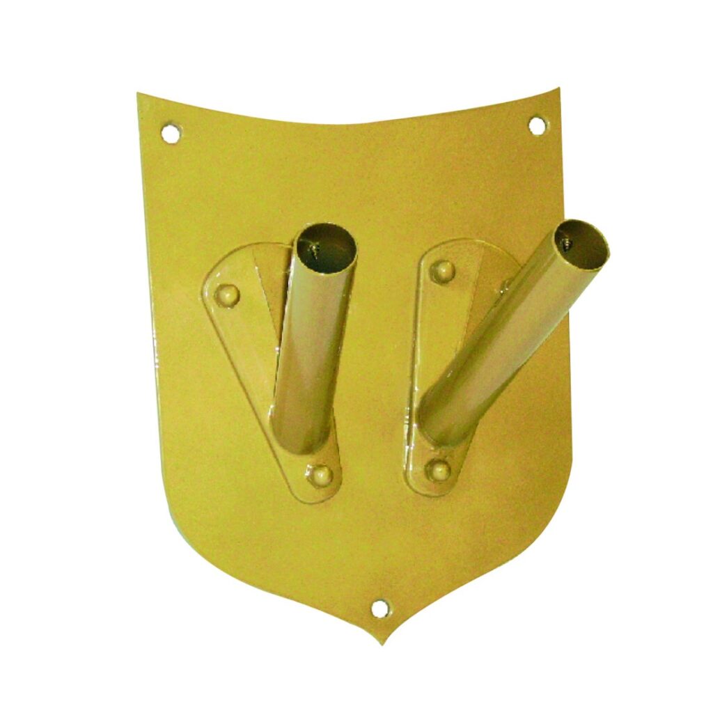 support mural pour drapeau