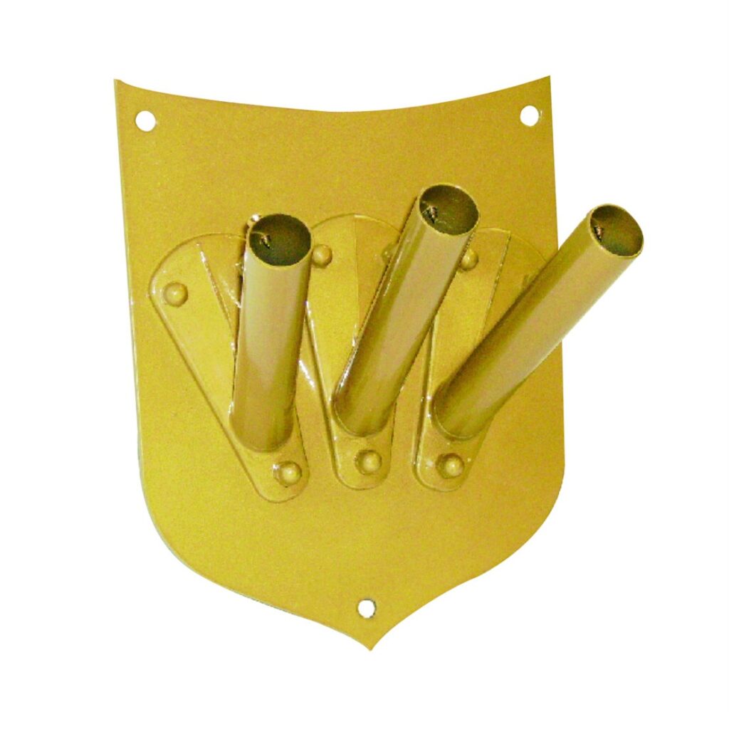 support mural pour drapeau