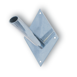 support mural pour drapeau