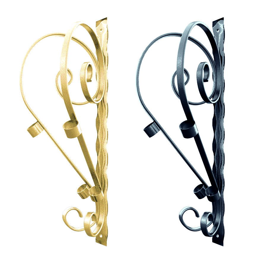 support mural pour drapeau