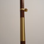 mât hampe drapeau en bois massif