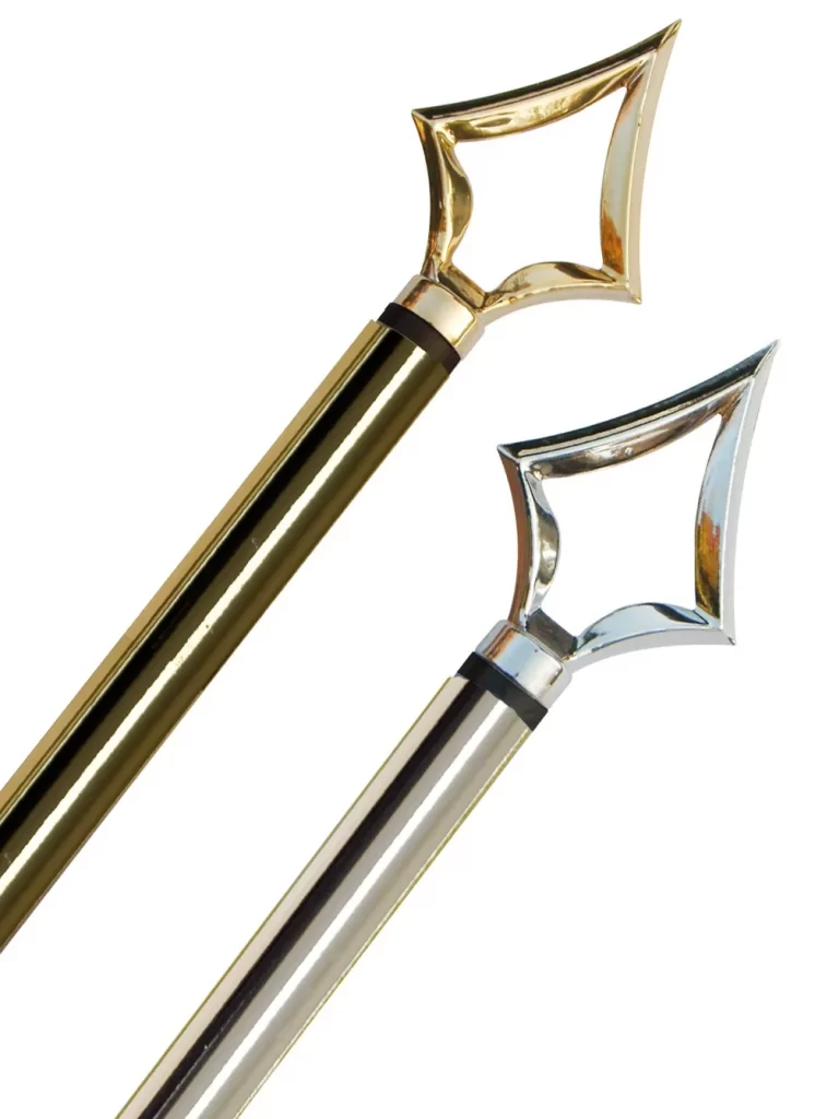 mât drapeau en inox classique