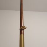 mât drapeau en bois de cérémonie