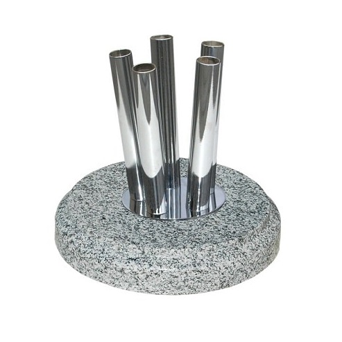 pied porte-drapeau en bois de qualité