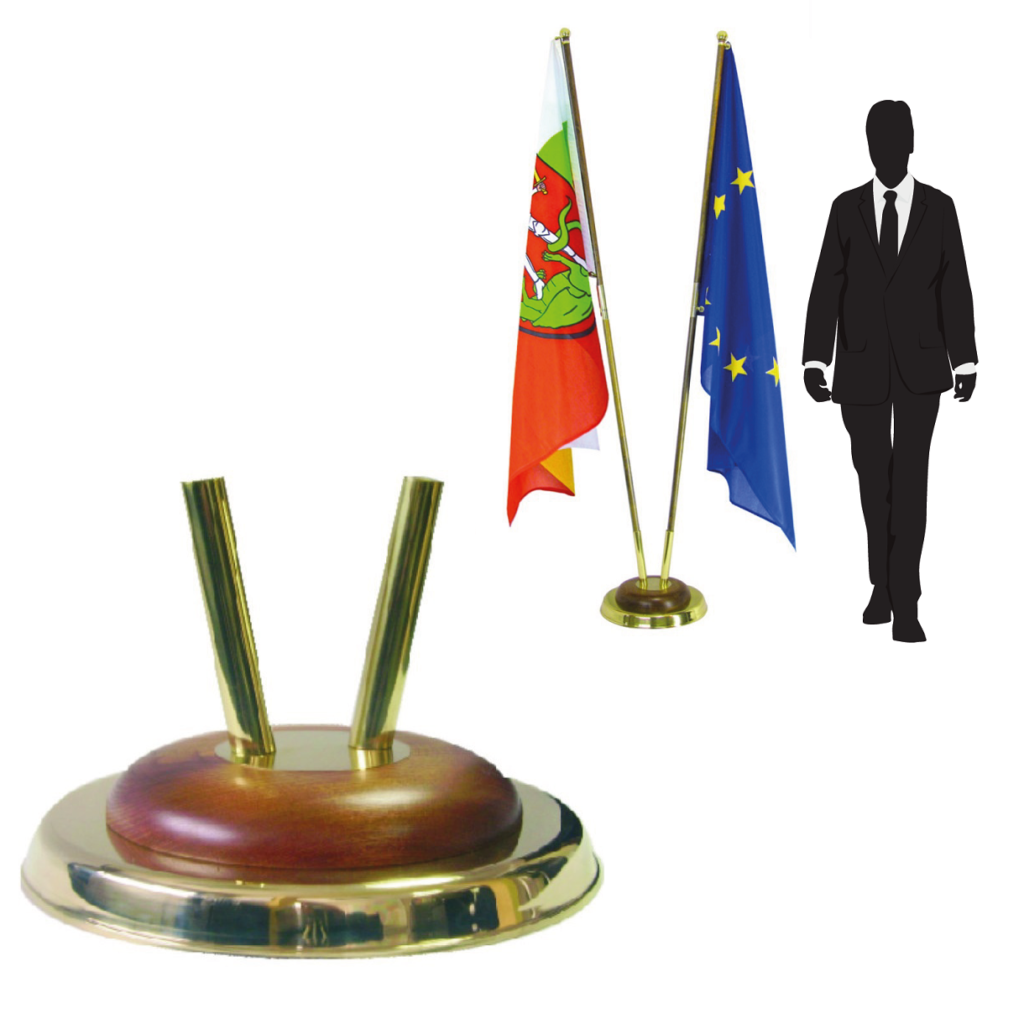 socle drapeau