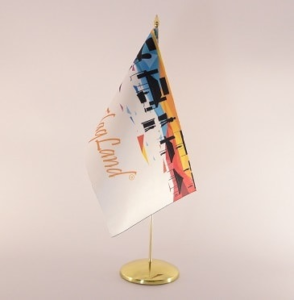 Drapeau de table en marbre professionnel