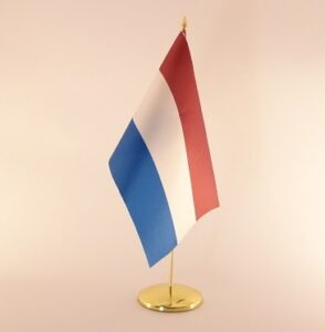 Drapeau de table en marbre de protocole