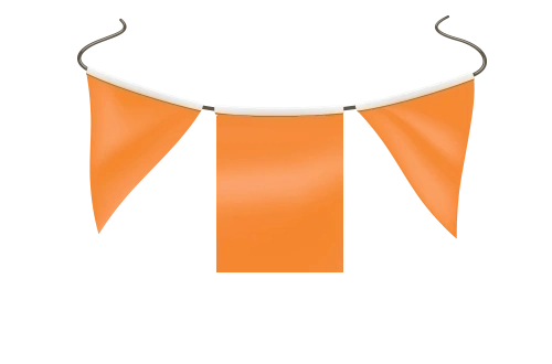 guirlande de drapeaux