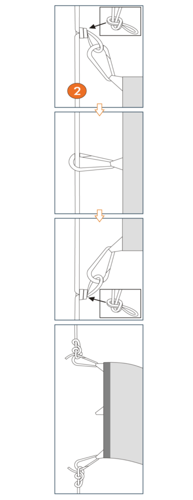 support mât drapeau représentatif
