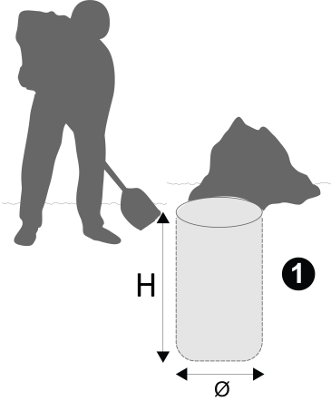 montage mât drapeau