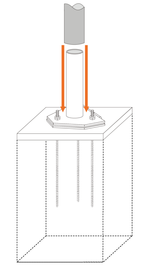 platine basculante mat drapeau