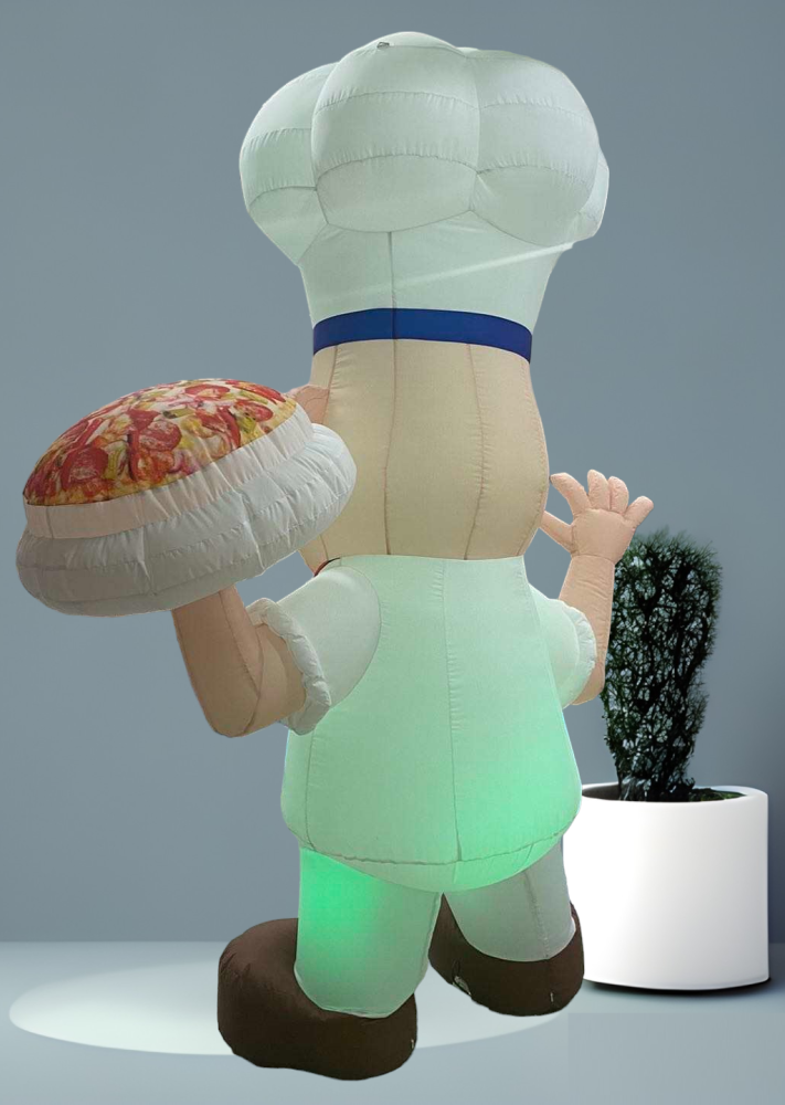 pizza gonflable