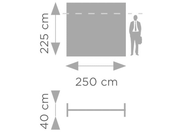 taille stand publicitaire