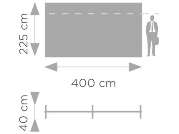 taille stand publicitaire