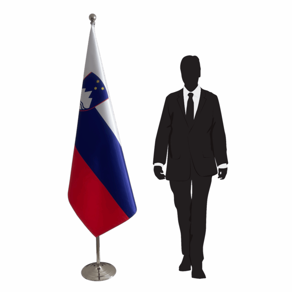 Pavillon Slovénie sur socle en marbre haut de gamme