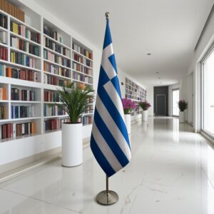 Pavillon Grèce avec socle en inox professionnel