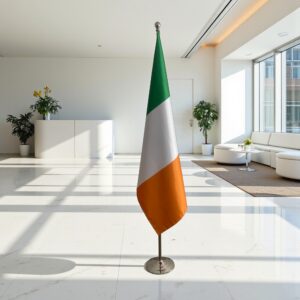 drapeau Irlande sur pied