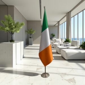 drapeau Irlande sur pied