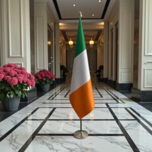 drapeau Irlande sur pied