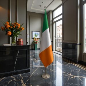 drapeau Irlande sur pied