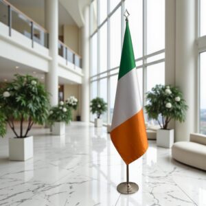drapeau Irlande sur pied