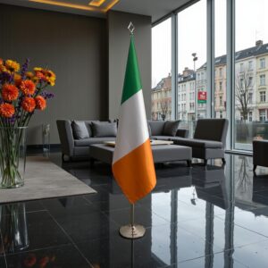 drapeau Irlande sur pied
