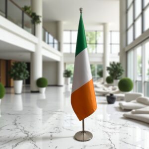 drapeau Irlande sur pied