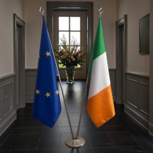 drapeau Irlande et UE