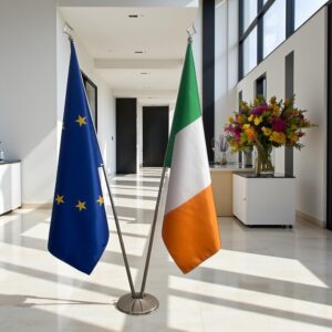 drapeau Irlande et UE