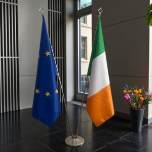 drapeau Irlande et UE