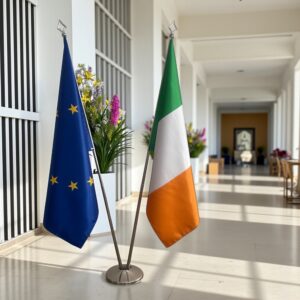 drapeau Irlande et UE