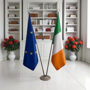 drapeau Irlande et UE