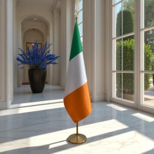 drapeau Irlande avec mat