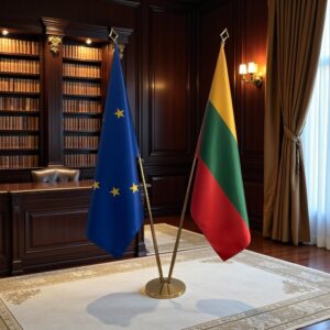 Pavillon Lituanie et socle en marbre haut de gamme