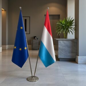 drapeau Luxembourg et UE