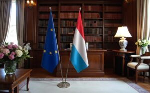 drapeau Luxembourg et UE