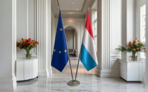 drapeau Luxembourg et UE
