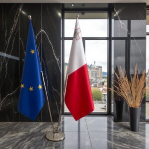 drapeau Malte et EU