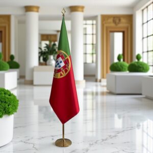 Pavillon Portugal avec socle en marbre représentatif