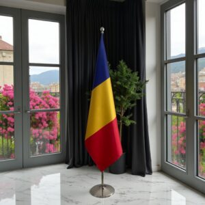 drapeau Roumanie pour bureau