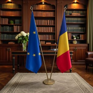 base porte-drapeau en inox représentatif