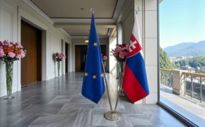 base porte-drapeau en marbre élégant