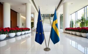 drapeau Suède et UE