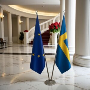 drapeau Suède et UE