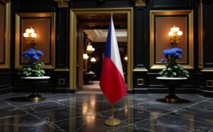 drapeau Tchequie pour bureau