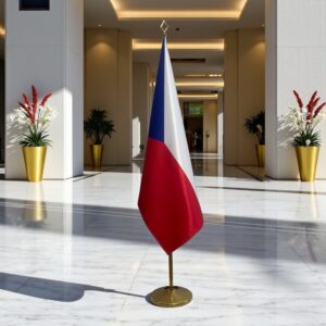drapeau Tchequie pour bureau